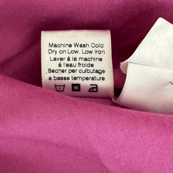 Stark X Satin Blouse V Neck 3/4 Dolman Sleeve Womens Size Small Relaxed Evening - Picture 9 of 10